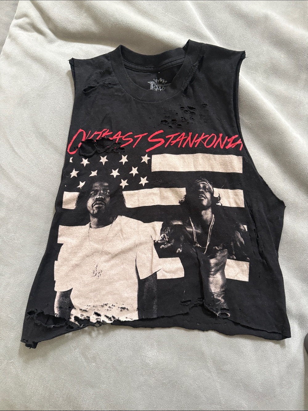 OutKast Cut Off Crop Top